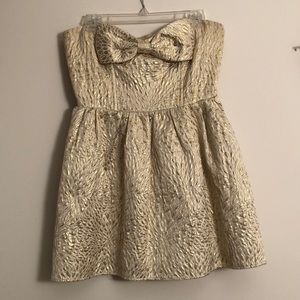 Forever 21 NYE Strapless Dress
